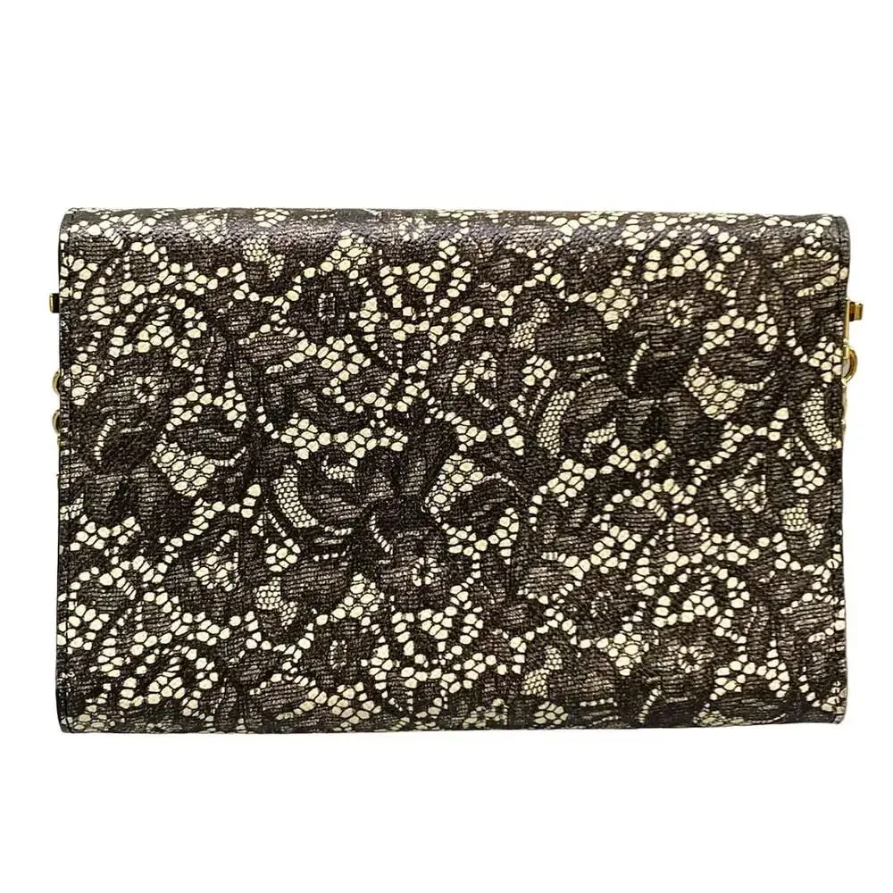Dolce & Gabbana DOLCE&GABBANA Other Style Wallet Black Cream
